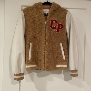 Claudine Pierlot lamb leather - teddy style jacket